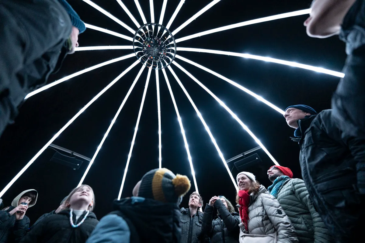 Polaris, by Structurals, for Geneva Lux Festival, 2026 (installation view 18)