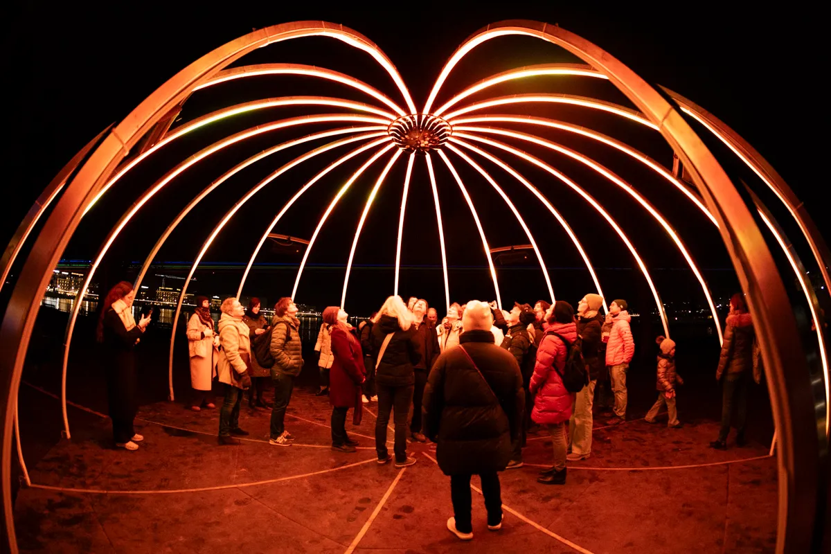 Polaris, by Structurals, for Geneva Lux Festival, 2026 (installation view 5)