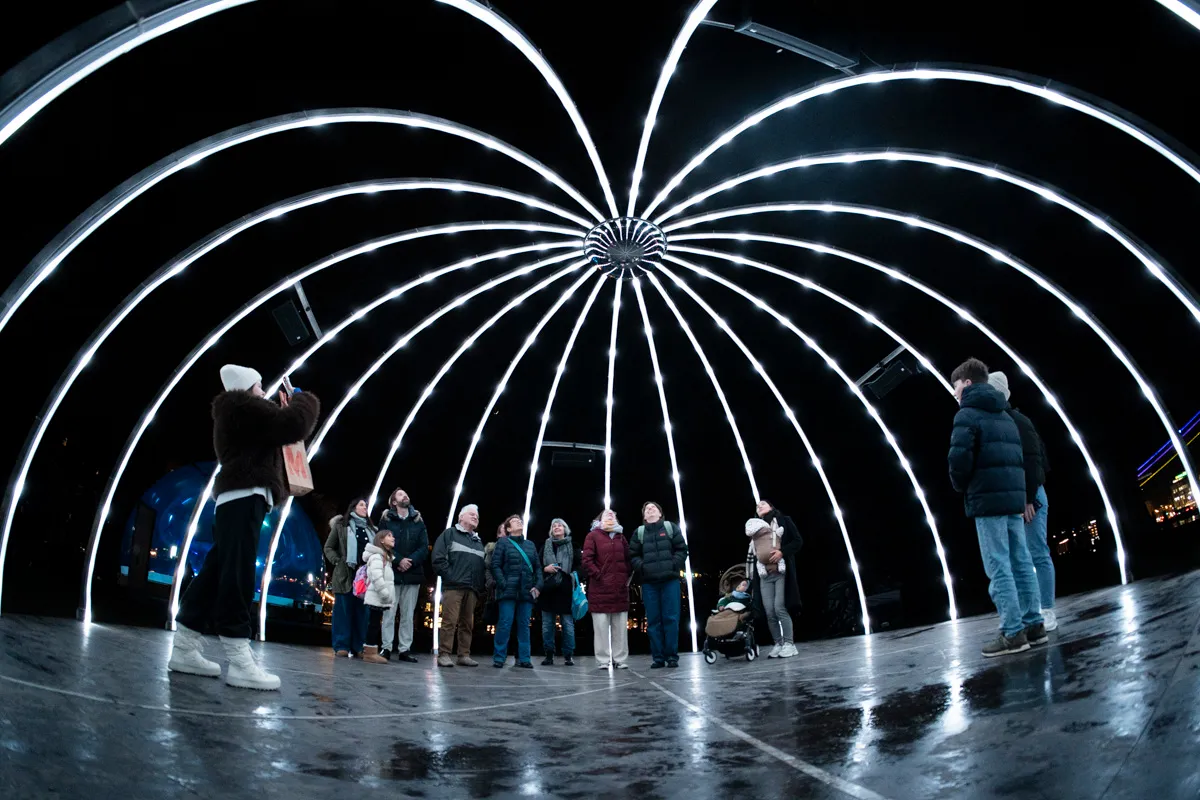 Polaris, by Structurals, for Geneva Lux Festival, 2026 (installation view 16)