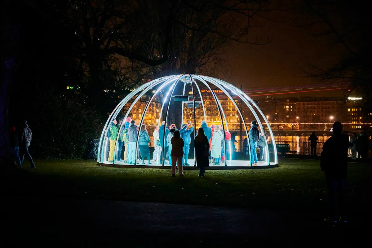 Polaris, by Structurals, for Geneva Lux Festival, 2026 (installation view 19)