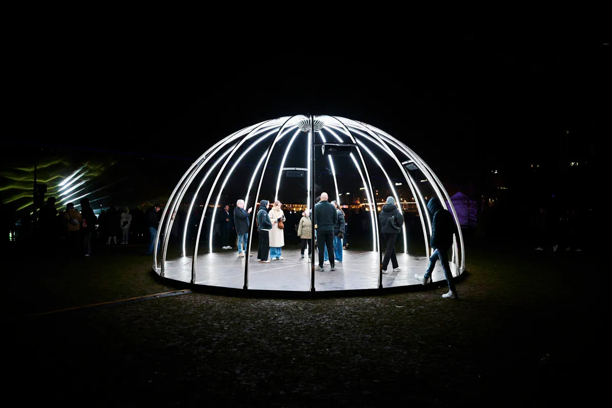 Polaris, by Structurals, for Geneva Lux Festival, 2026 (installation view 17)
