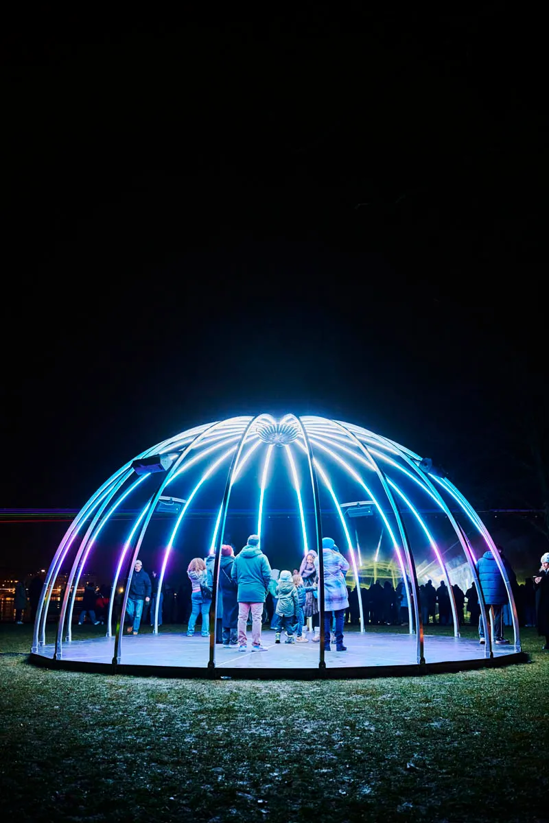 Polaris, by Structurals, for Geneva Lux Festival, 2026 (installation view 13)