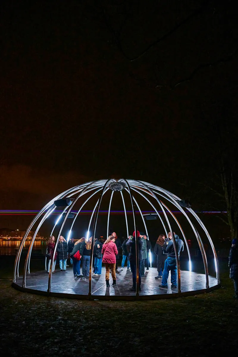Polaris, by Structurals, for Geneva Lux Festival, 2026 (installation view 15)