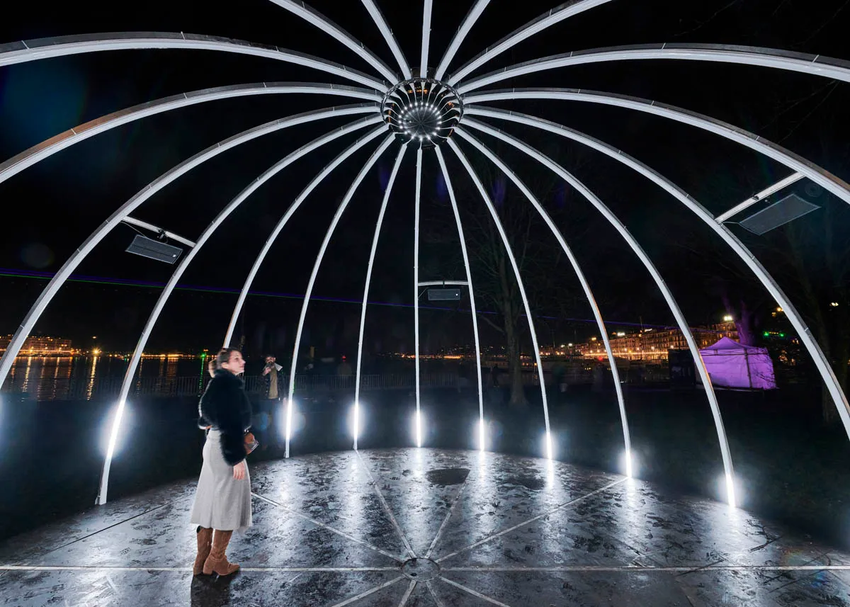 Polaris, by Structurals, for Geneva Lux Festival, 2026 (installation view 14)