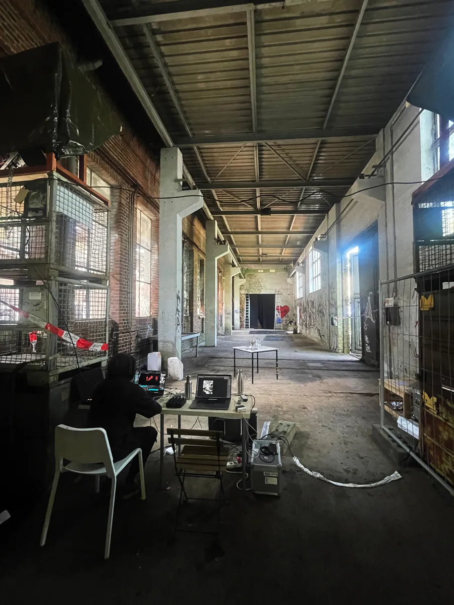 Living Factory, by Structurals, for IBug Festival, 2023 (work in progress 6)