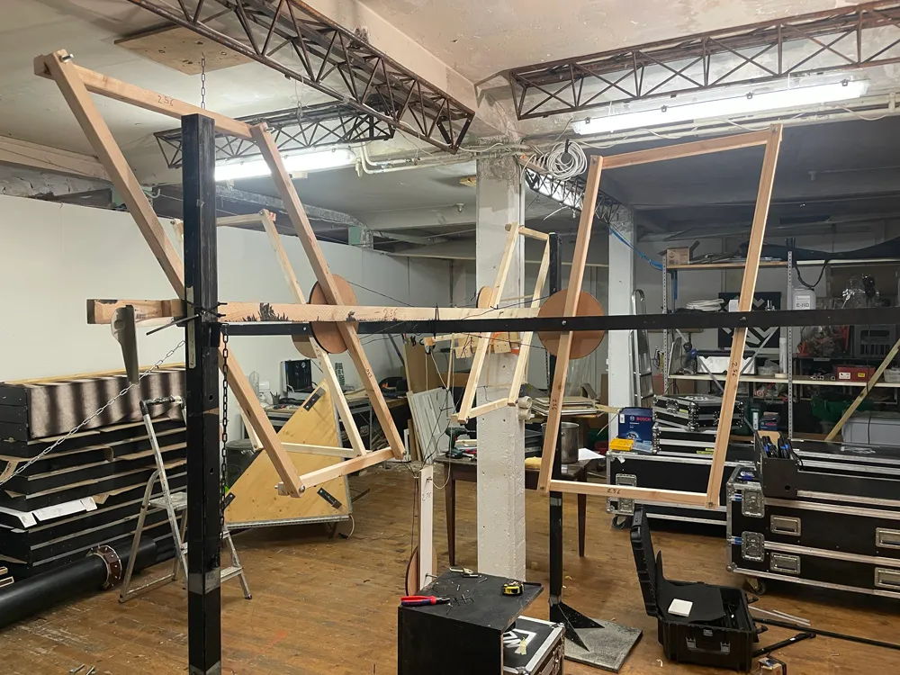 Eclosion: O.V.N.I, by Structurals, for Geneva Lux Festival, 2025 (work in progress 6)