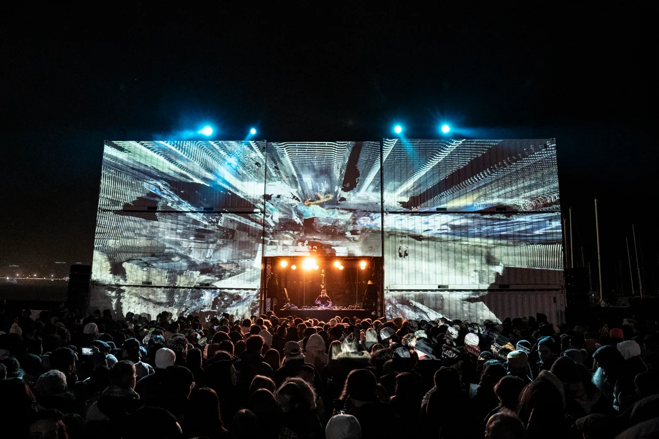 606 - NYE 2024, by Structurals, for City of Geneva, 2025 (installation view 17)