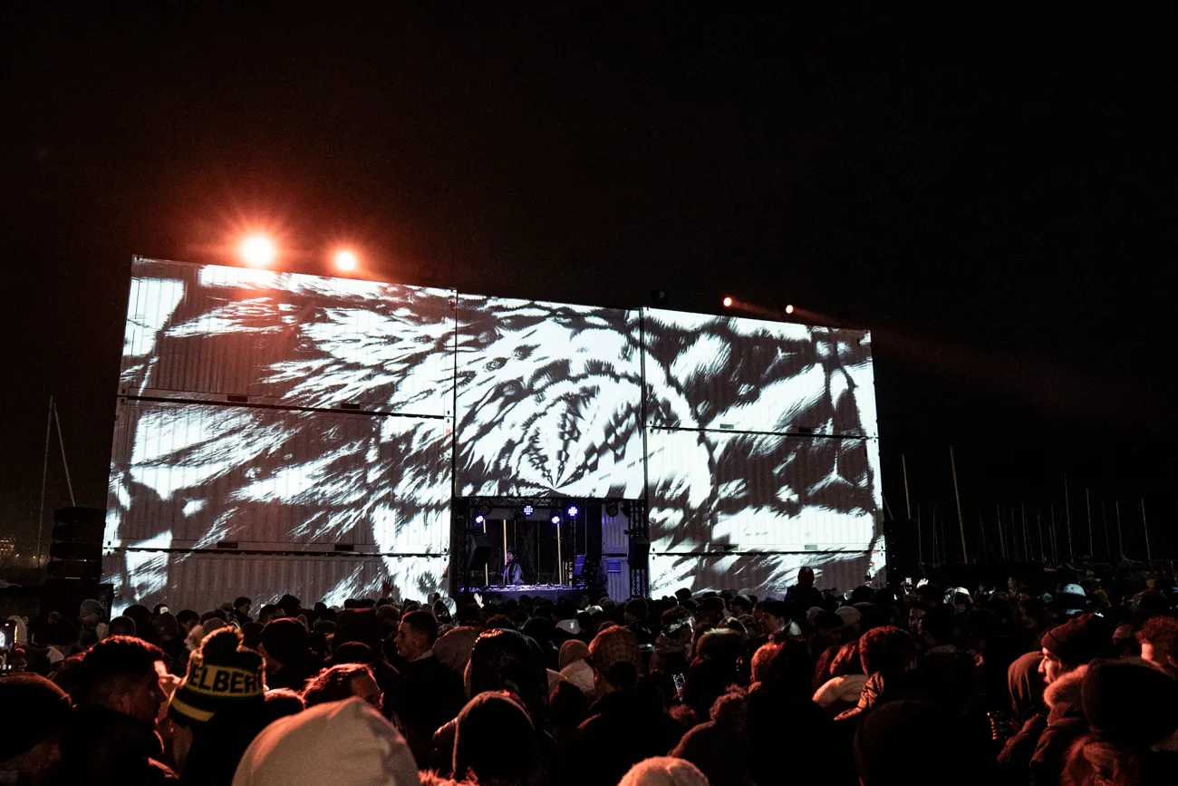 606 - NYE 2024, by Structurals, for City of Geneva, 2025 (installation view 7)