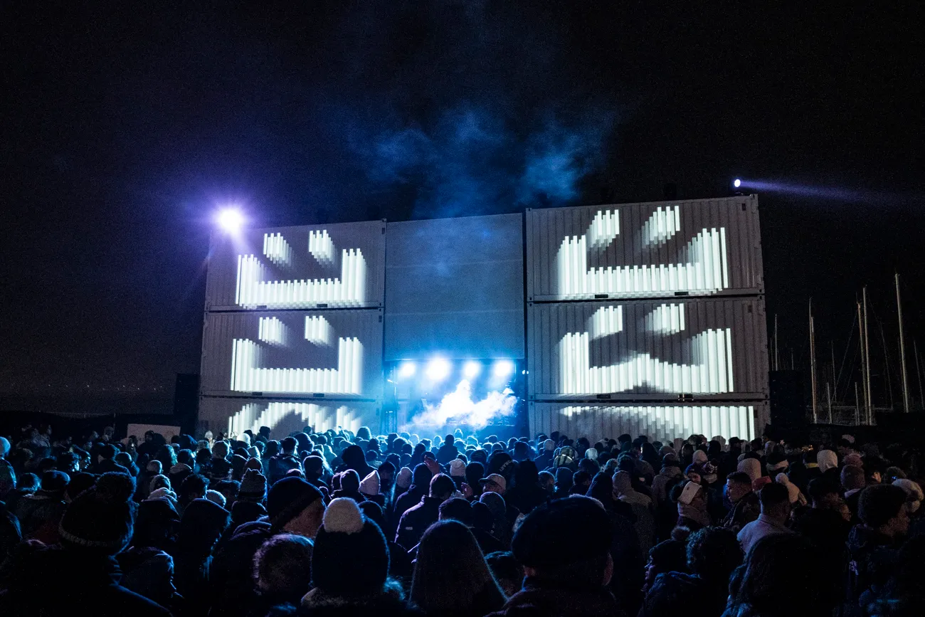 606 - NYE 2024, by Structurals, for City of Geneva, 2025 (installation view 1)