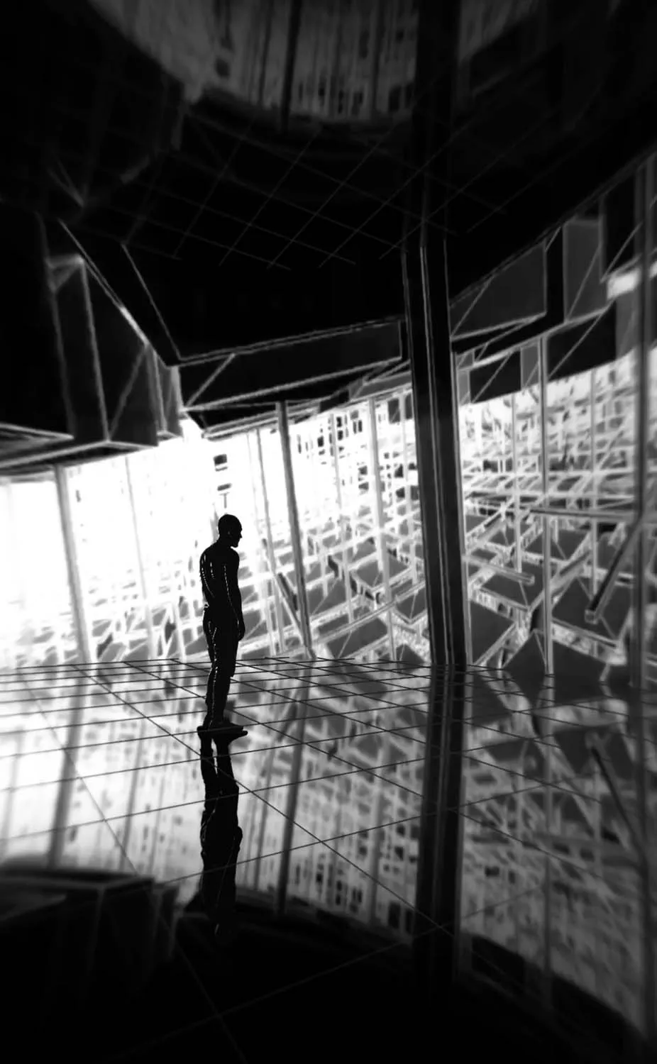 Perception Scaled, by Structurals, for Mapping Festival, 2023 (installation view 7)