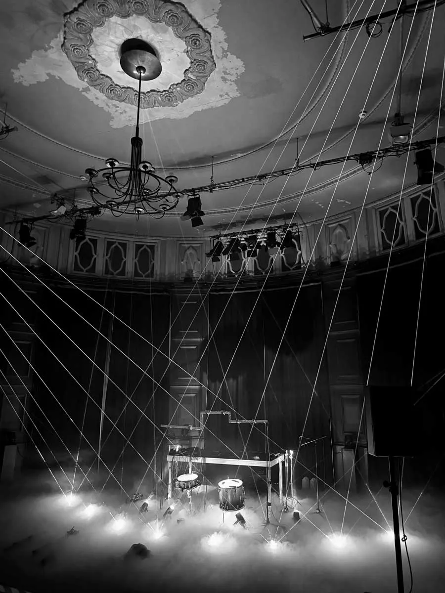 AIR @ Gare Nord Basel - A/V collaboration with Roberto Maqueda