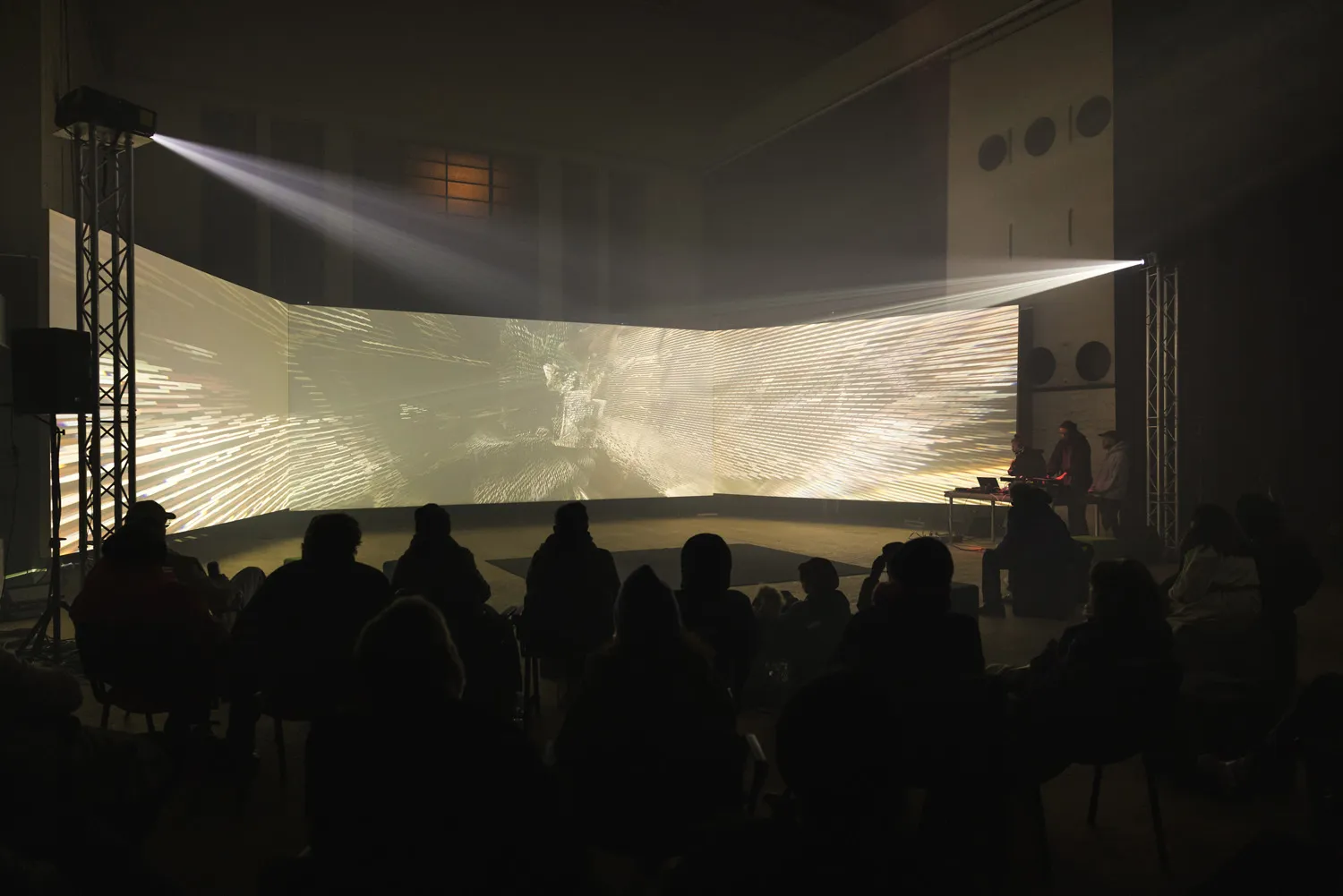 The Last Long Night, by Structurals, for Biennale Son, 2025 (installation view 7)