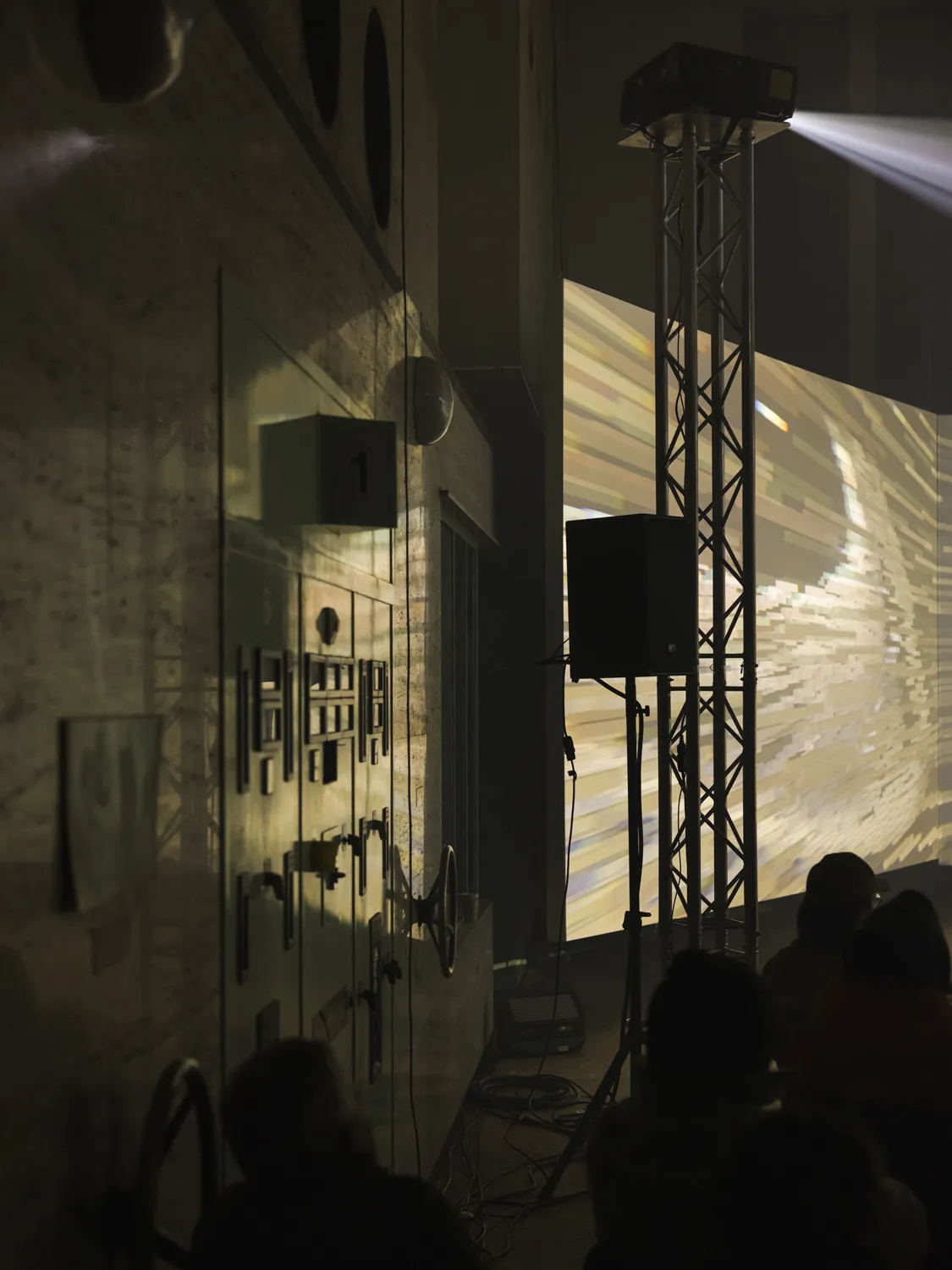 The Last Long Night, by Structurals, for Biennale Son, 2025 (installation view 8)