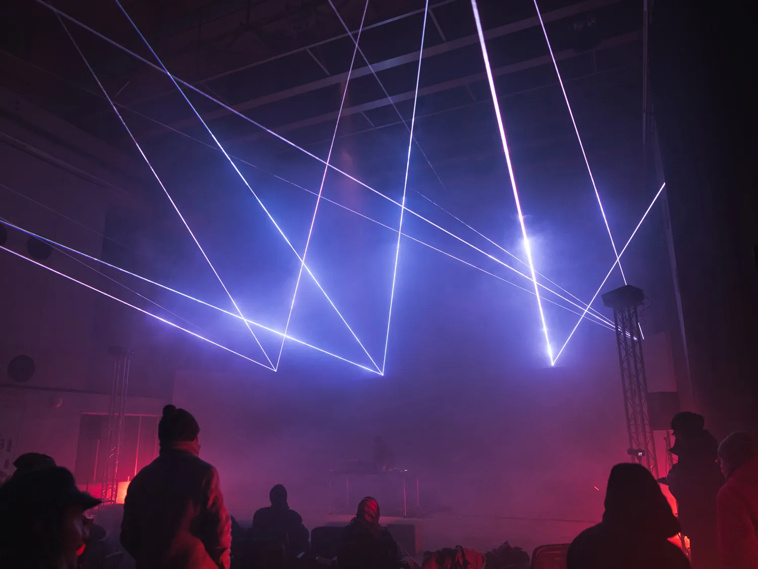 The Last Long Night, by Structurals, for Biennale Son, 2025 (installation view 4)