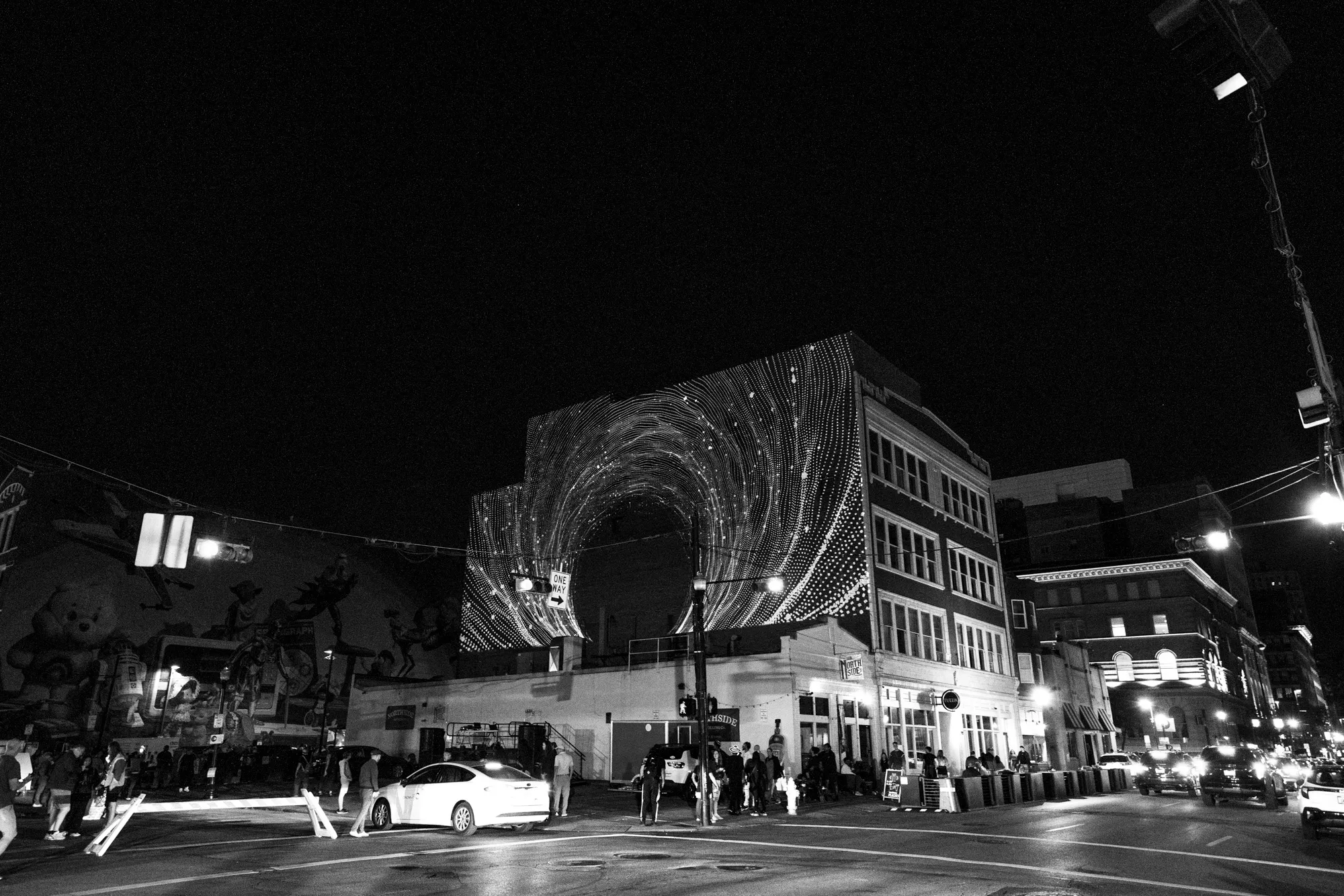 Stellar Geometries - BLINK, by Structurals, for BLINK Cincinnati, 2026 (installation view 11)