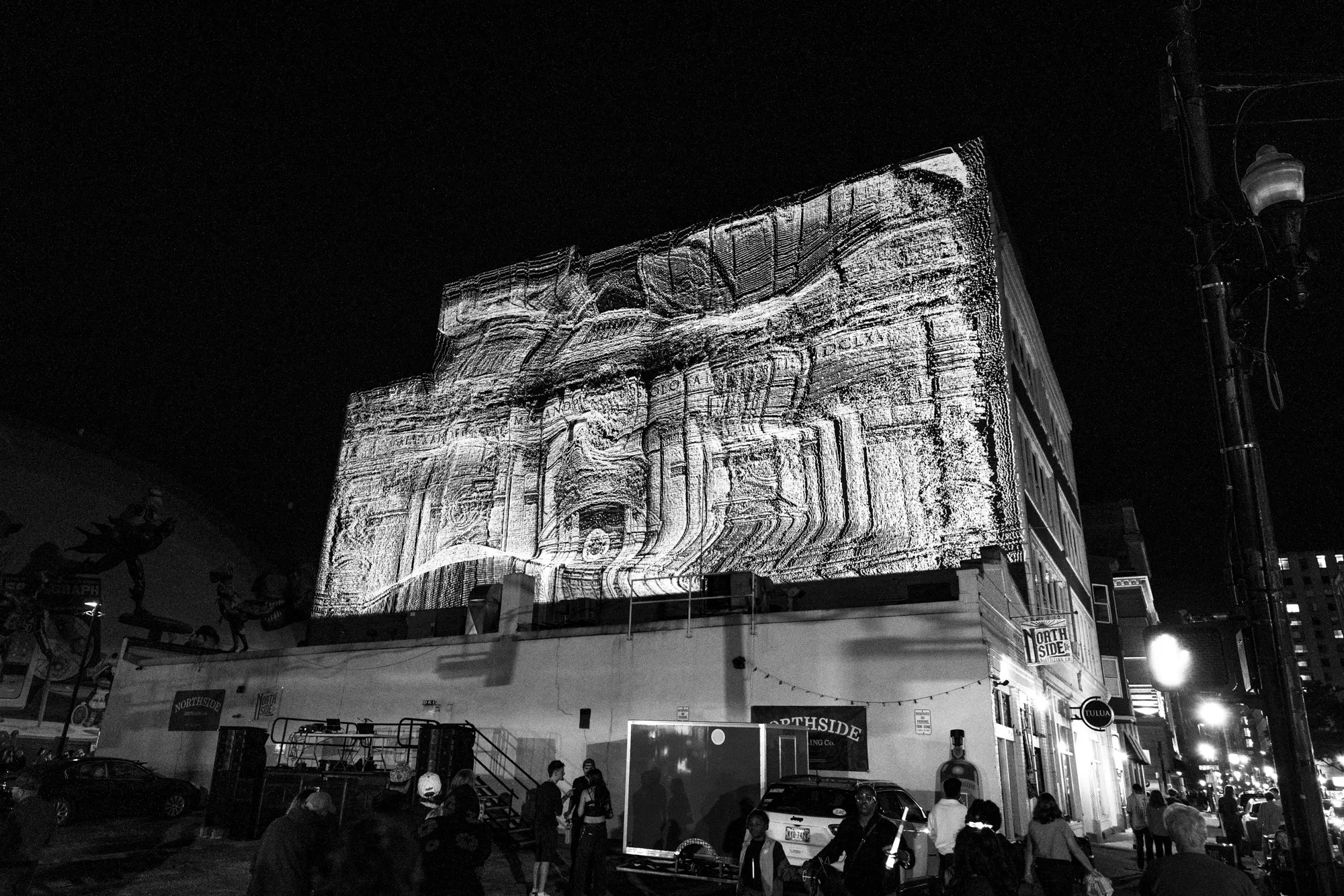 Stellar Geometries - BLINK, by Structurals, for BLINK Cincinnati, 2026 (installation view 2)