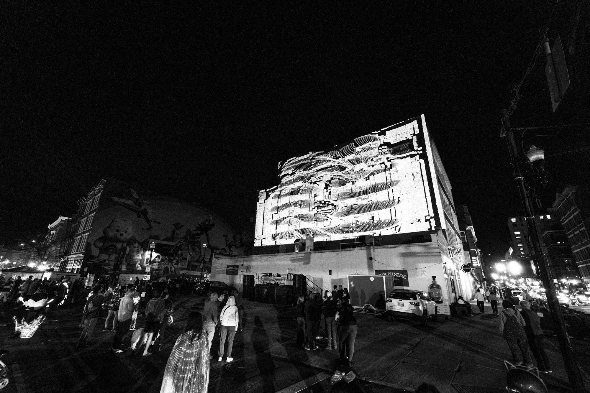 Stellar Geometries - BLINK, by Structurals, for BLINK Cincinnati, 2026 (installation view 16)