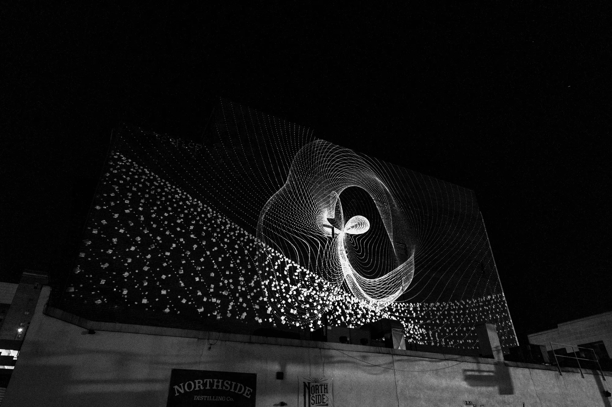 Stellar Geometries - BLINK, by Structurals, for BLINK Cincinnati, 2026 (installation view 19)