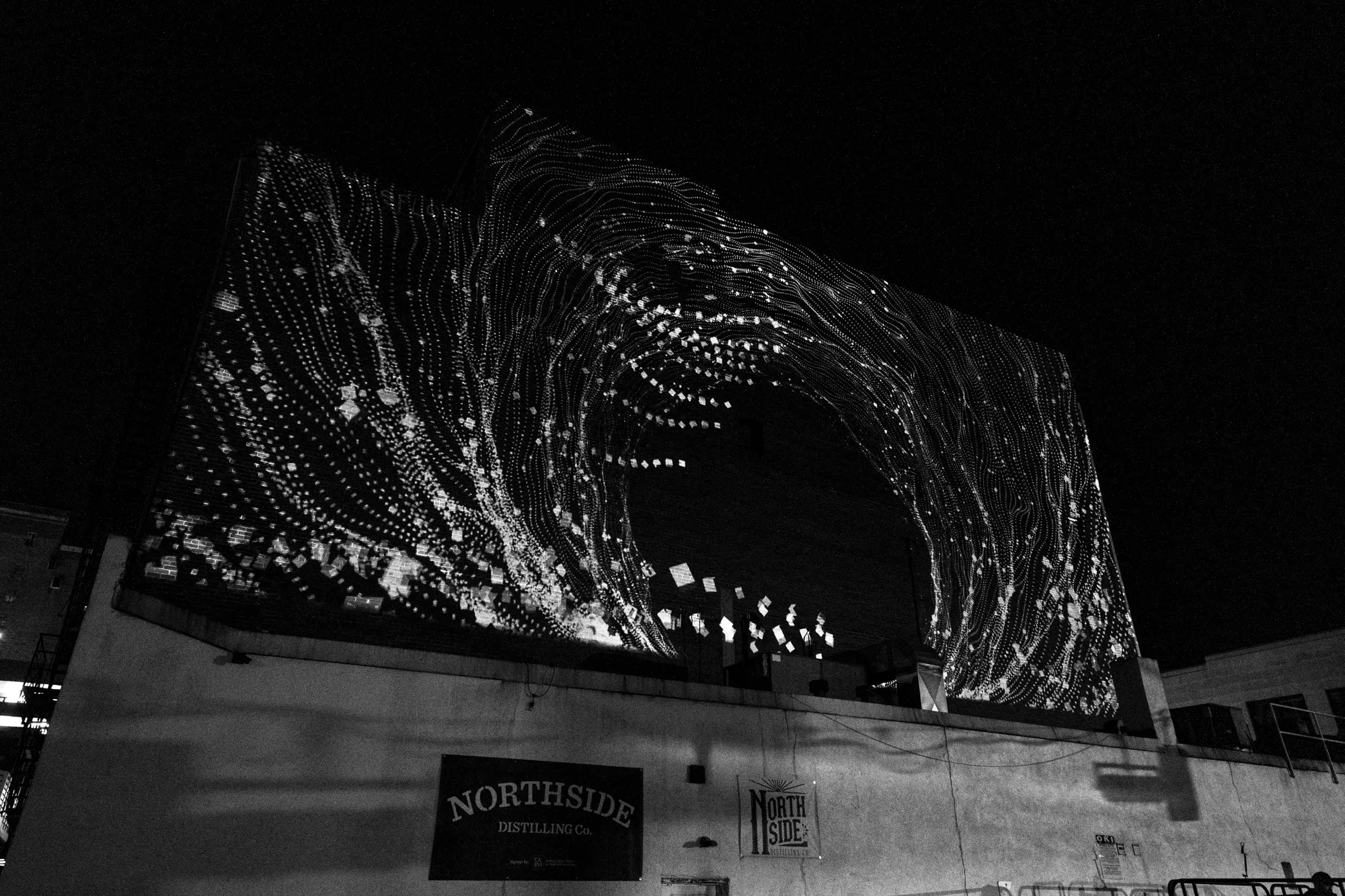 Stellar Geometries - BLINK, by Structurals, for BLINK Cincinnati, 2026 (installation view 8)