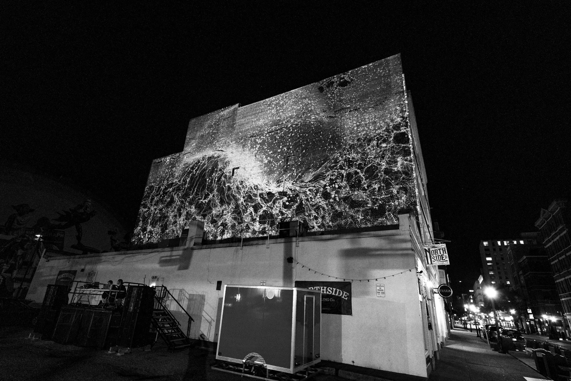 Stellar Geometries - BLINK, by Structurals, for BLINK Cincinnati, 2026 (installation view 23)