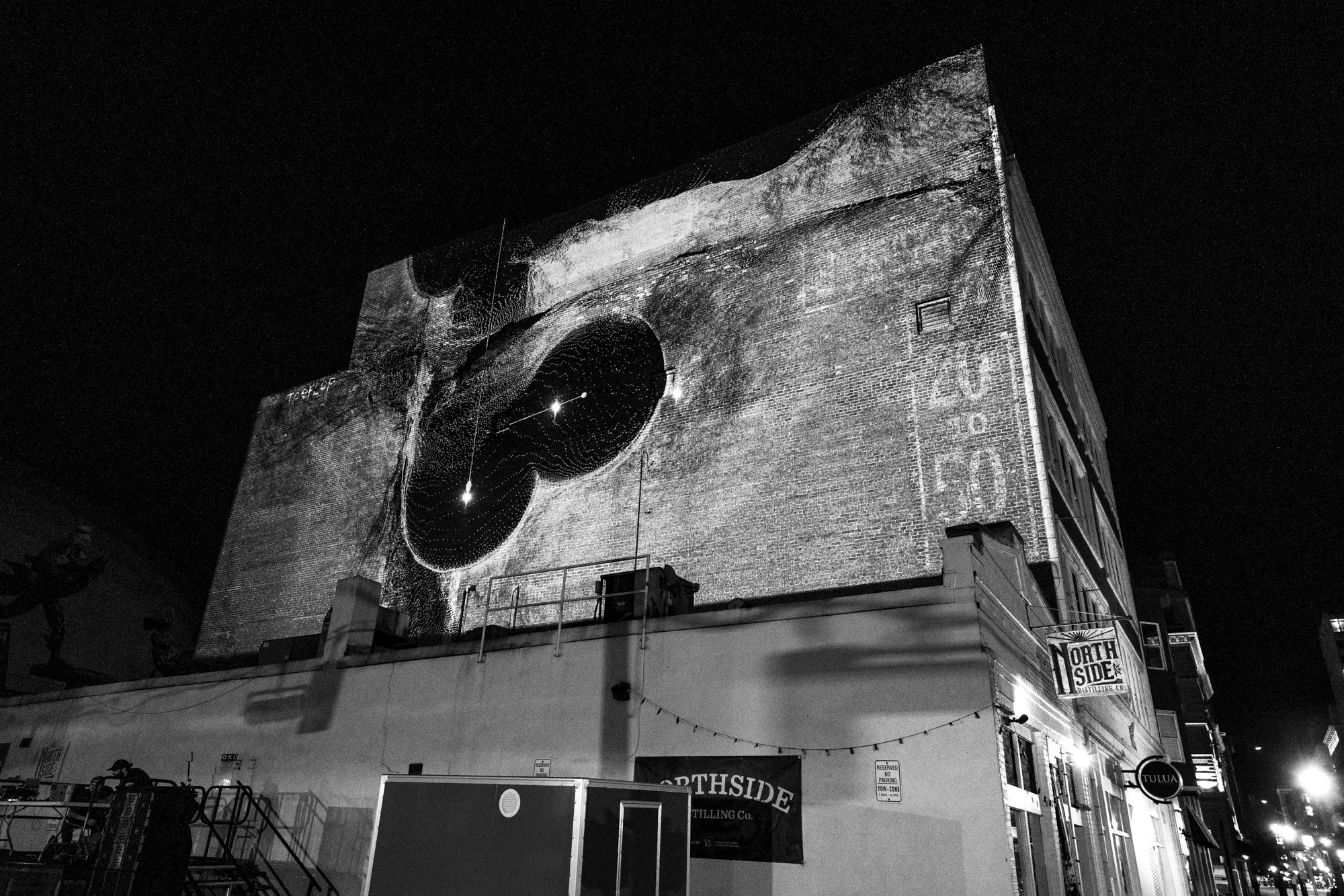 Stellar Geometries - BLINK, by Structurals, for BLINK Cincinnati, 2026 (installation view 24)