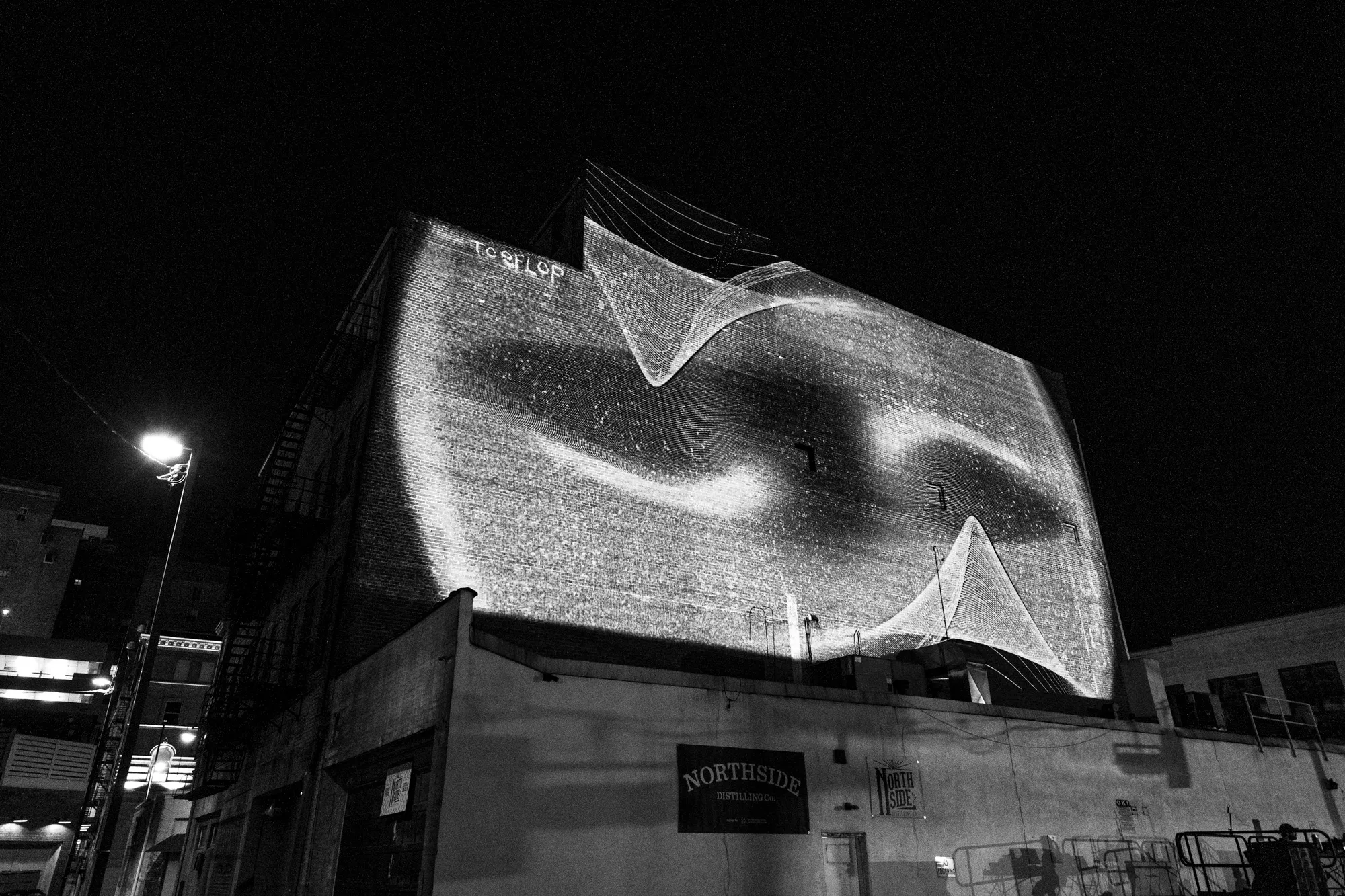 Stellar Geometries - BLINK, by Structurals, for BLINK Cincinnati, 2026 (installation view 12)