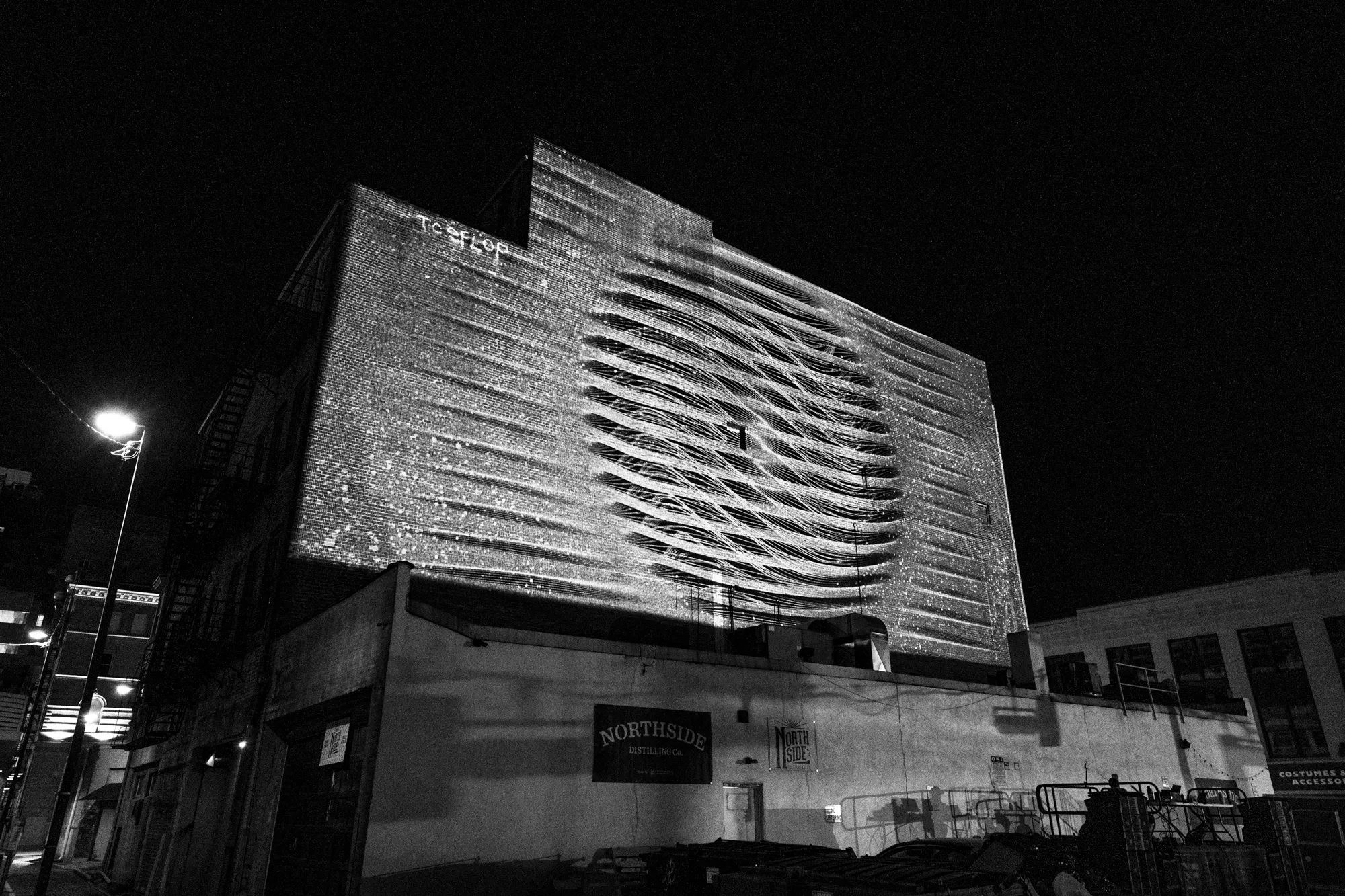 Stellar Geometries - BLINK, by Structurals, for BLINK Cincinnati, 2026 (installation view 22)