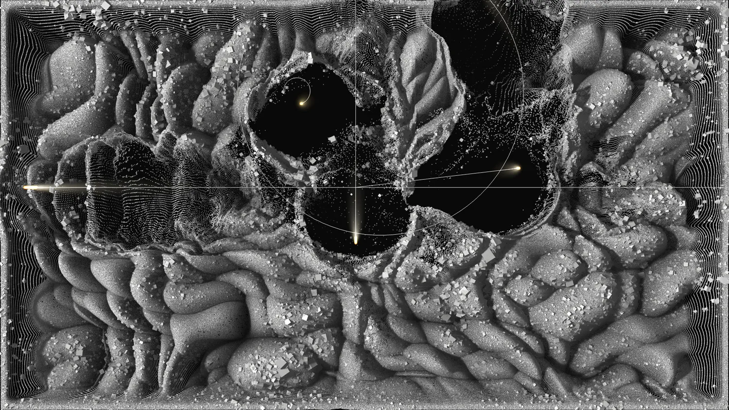 Stellar Geometries, by Structurals, for Digital Dreams Festival, 2025 (work in progress 10)