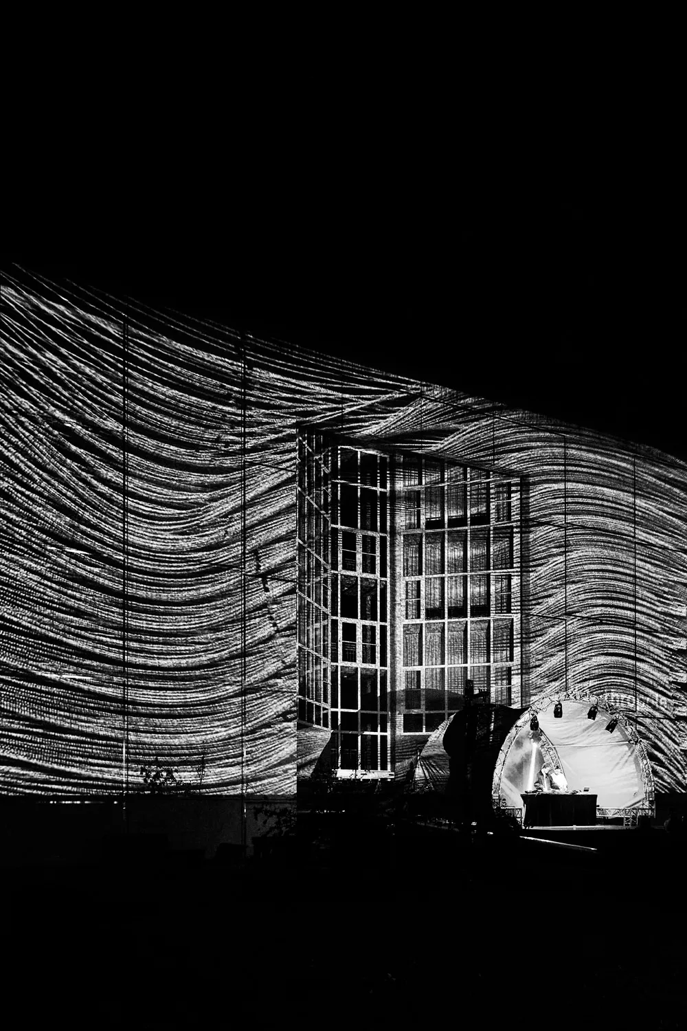 Stellar Geometries, by Structurals, for Digital Dreams Festival, 2025 (installation view 13)