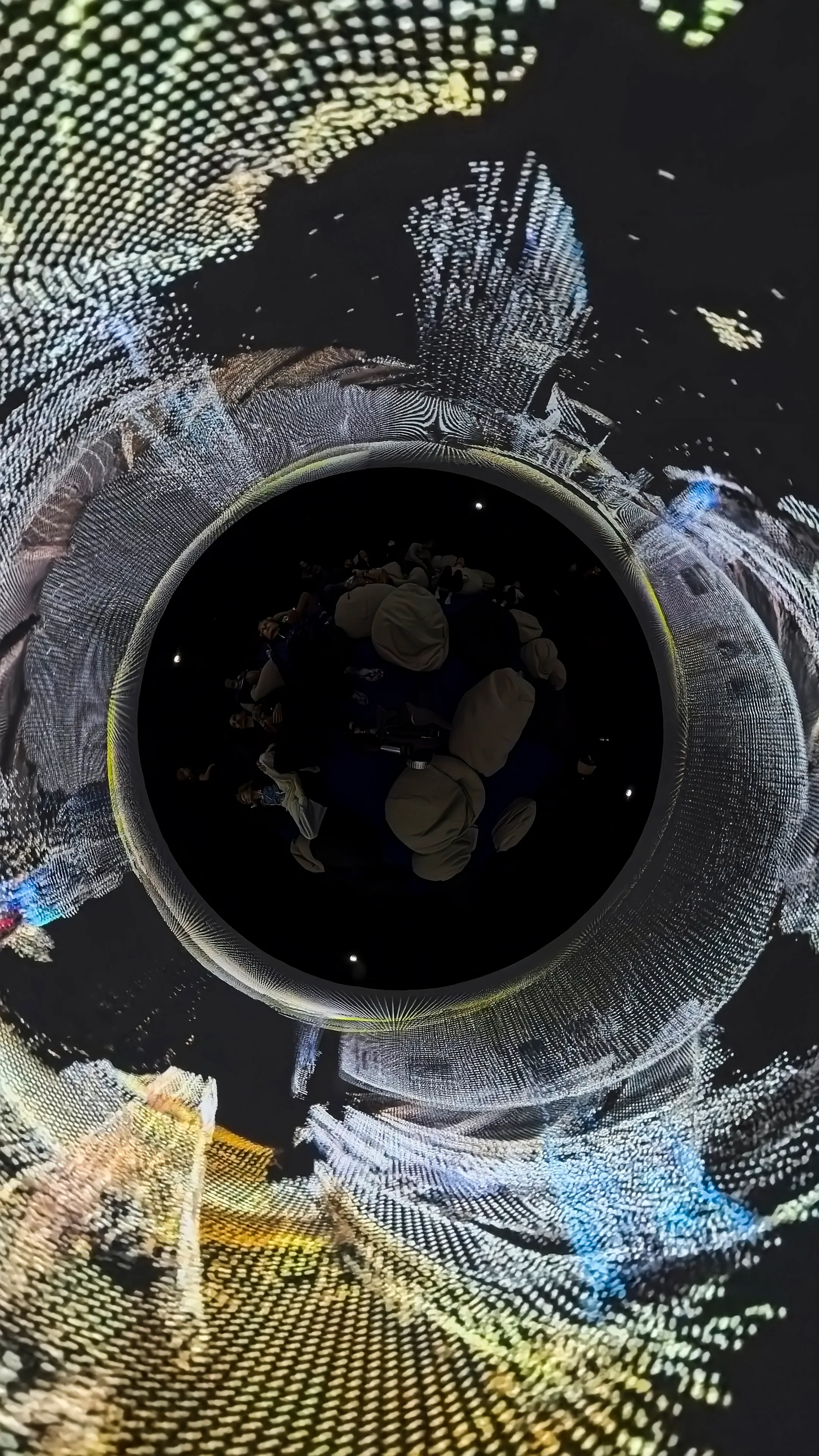 Captures - Fulldome, by Structurals, for Echoes of Archs, 2026 (installation view 17)