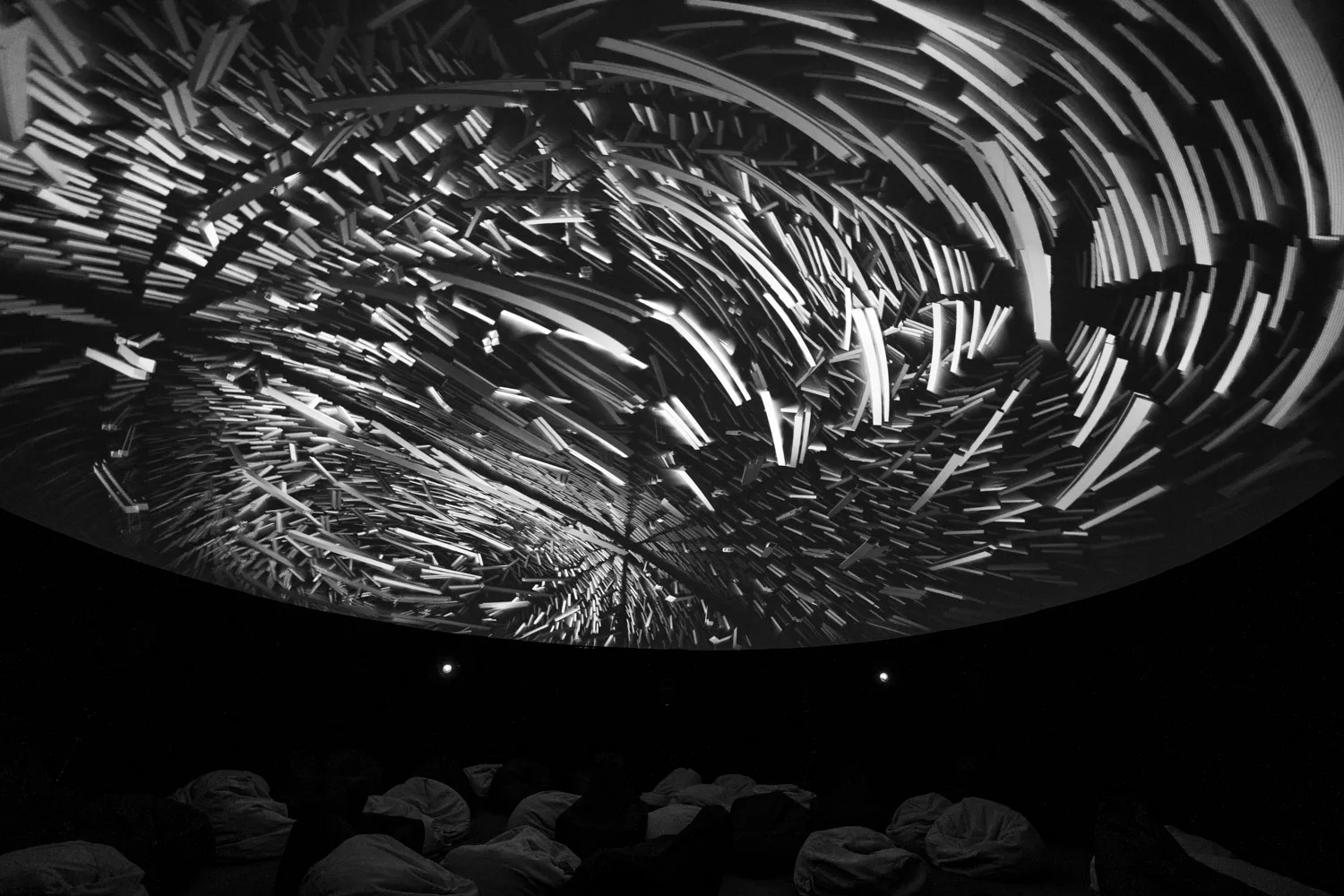 Captures - Fulldome, by Structurals, for Echoes of Archs, 2026 (installation view 22)
