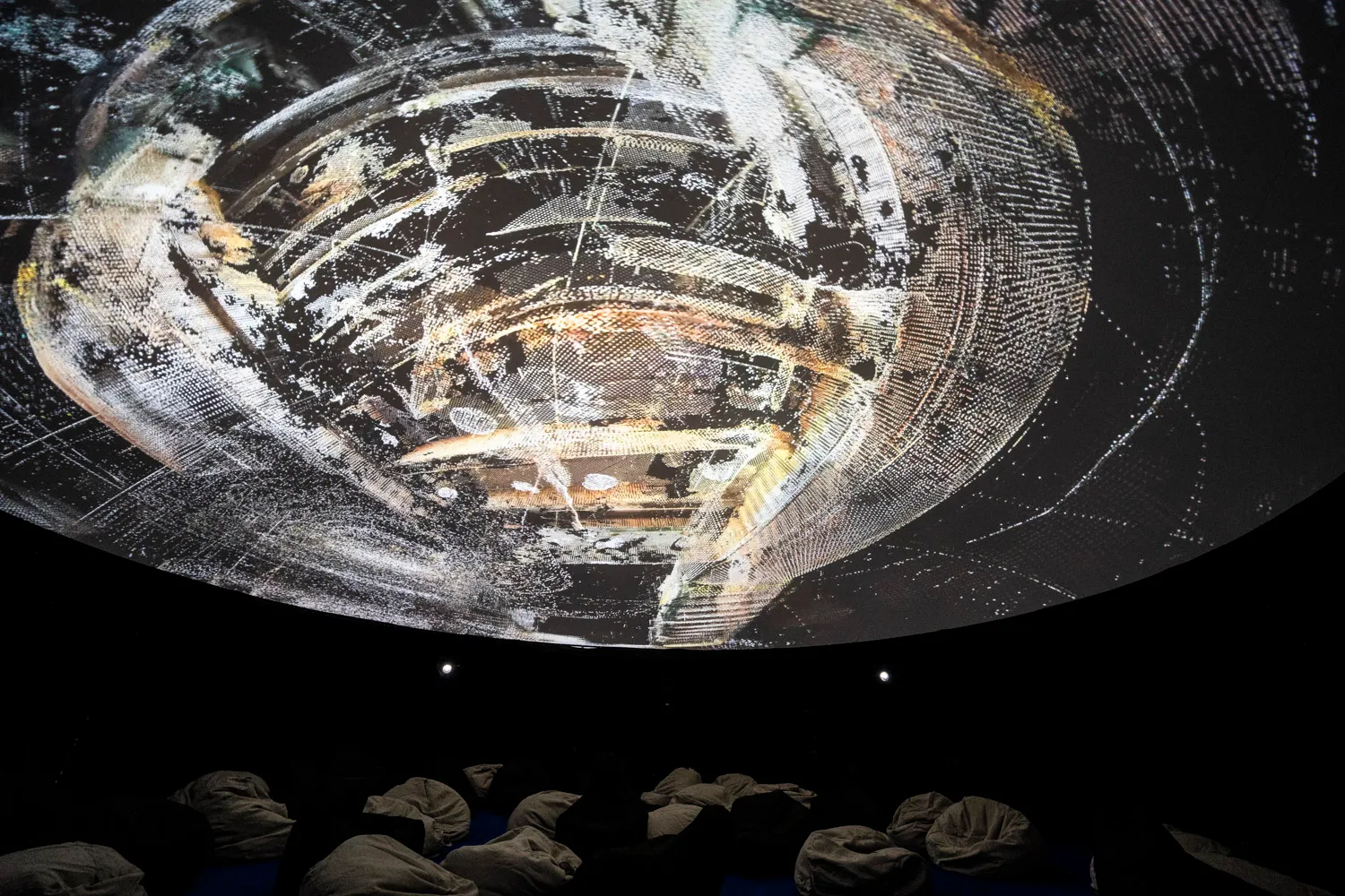 Captures - Fulldome, by Structurals, for Echoes of Archs, 2026 (installation view 9)