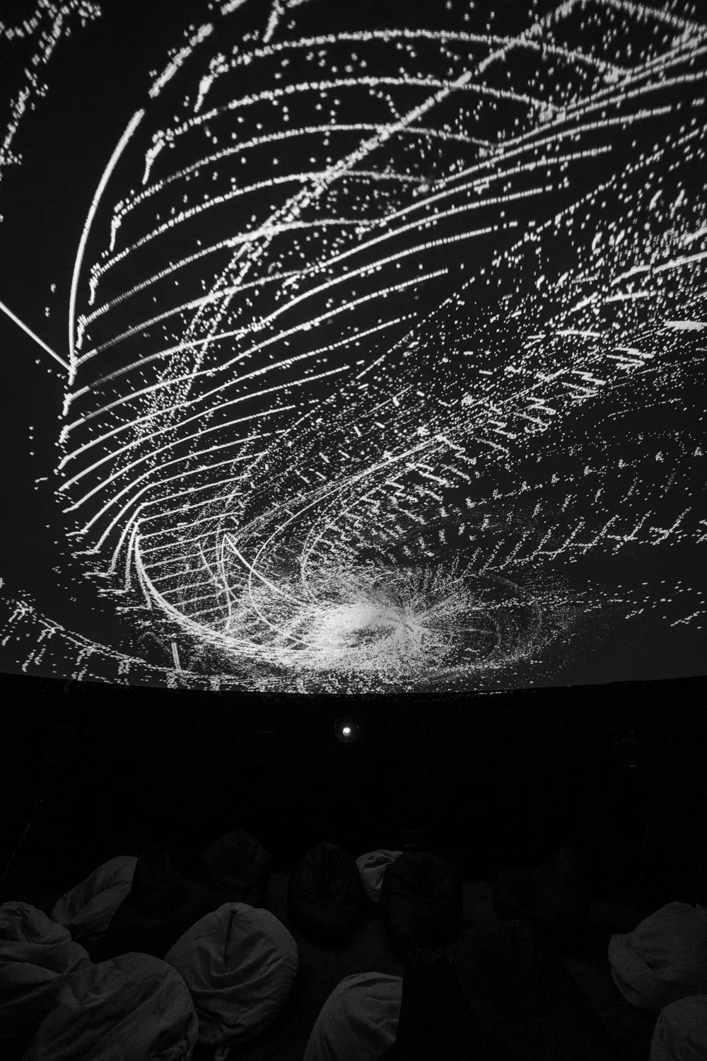 Captures - Fulldome, by Structurals, for Echoes of Archs, 2026 (installation view 24)