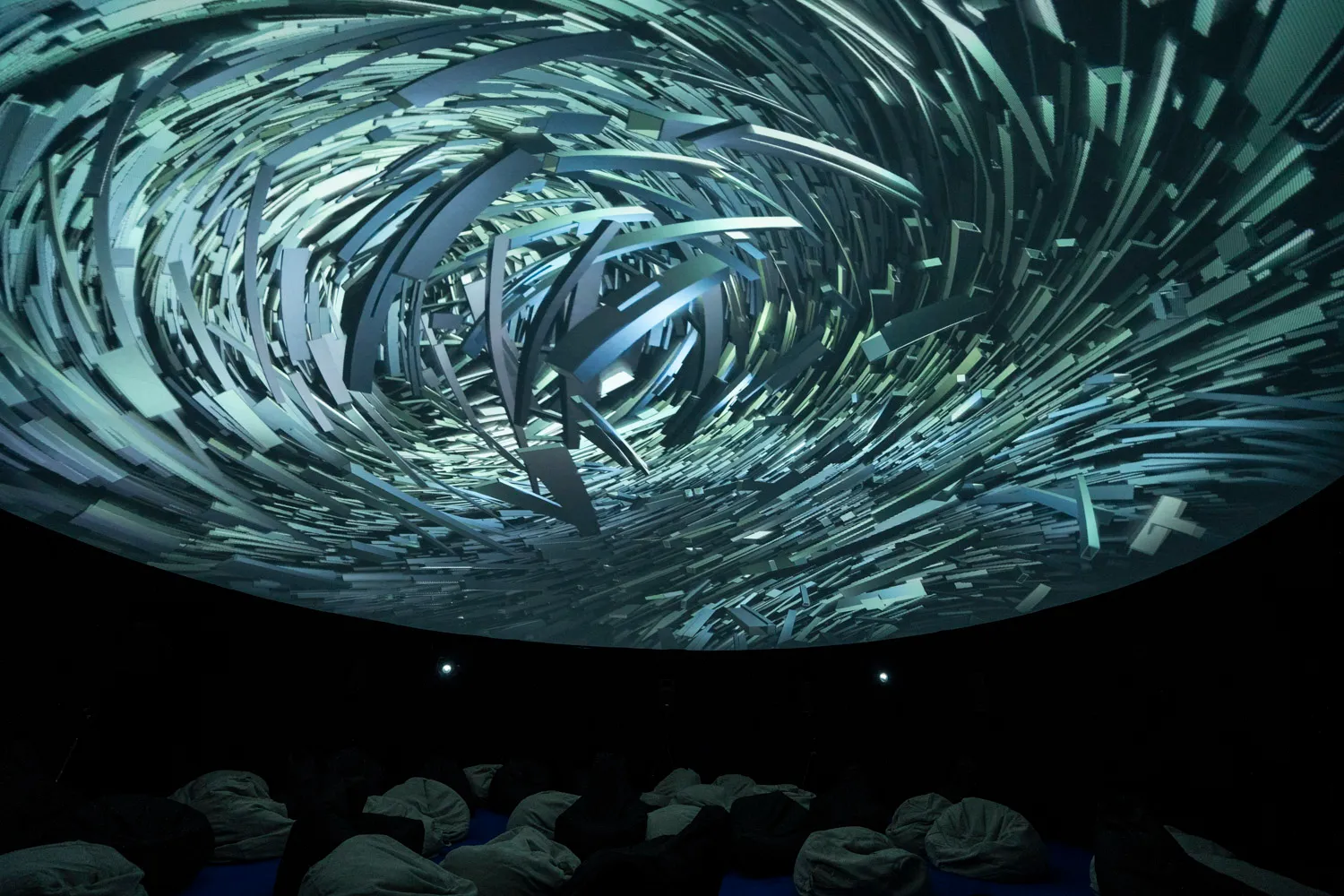 Captures - Fulldome, by Structurals, for Echoes of Archs, 2026 (installation view 20)