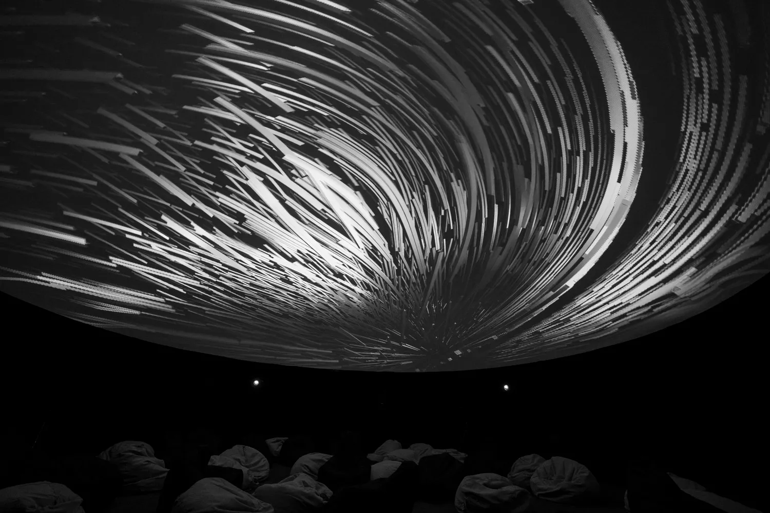 Captures - Fulldome, by Structurals, for Echoes of Archs, 2026 (installation view 14)