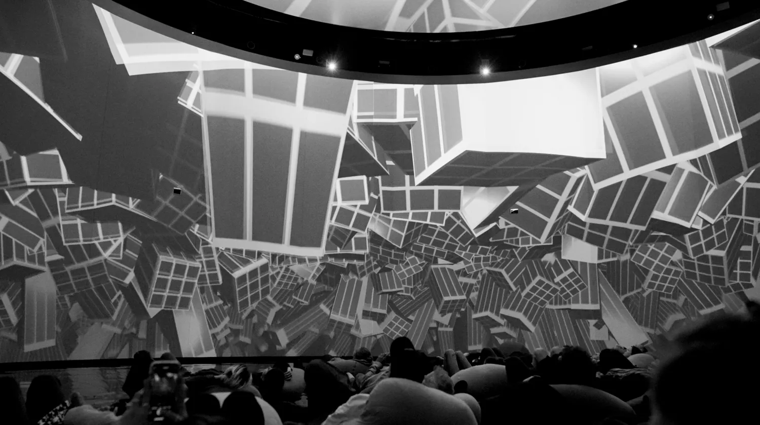 Echoes of Archs, by Structurals, for Mapping Festival, 2024 (installation view 6)