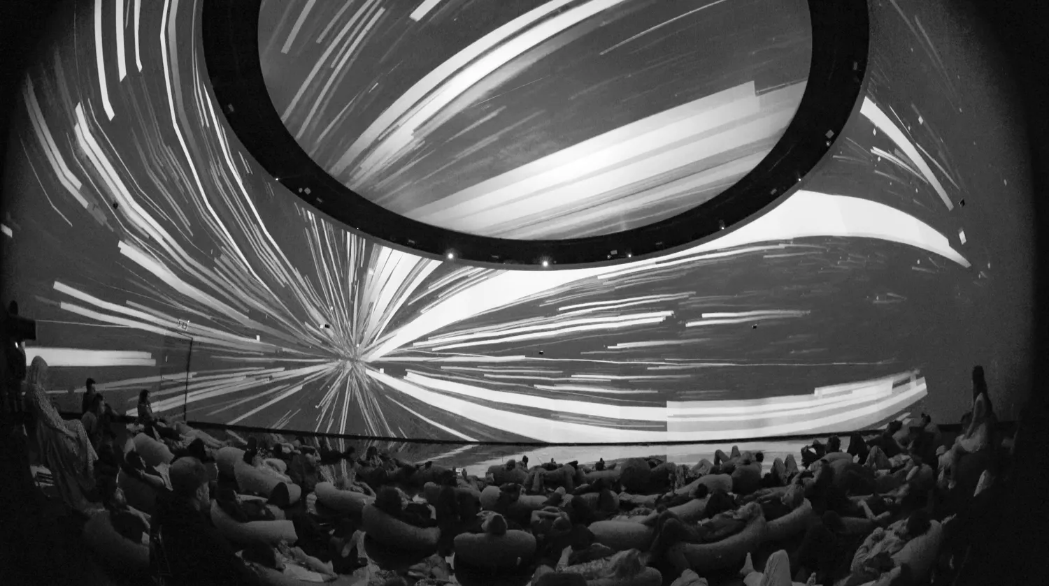 Echoes of Archs, by Structurals, for Mapping Festival, 2024 (installation view 10)
