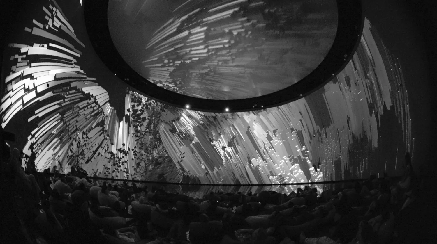 Echoes of Archs, by Structurals, for Mapping Festival, 2024 (installation view 12)