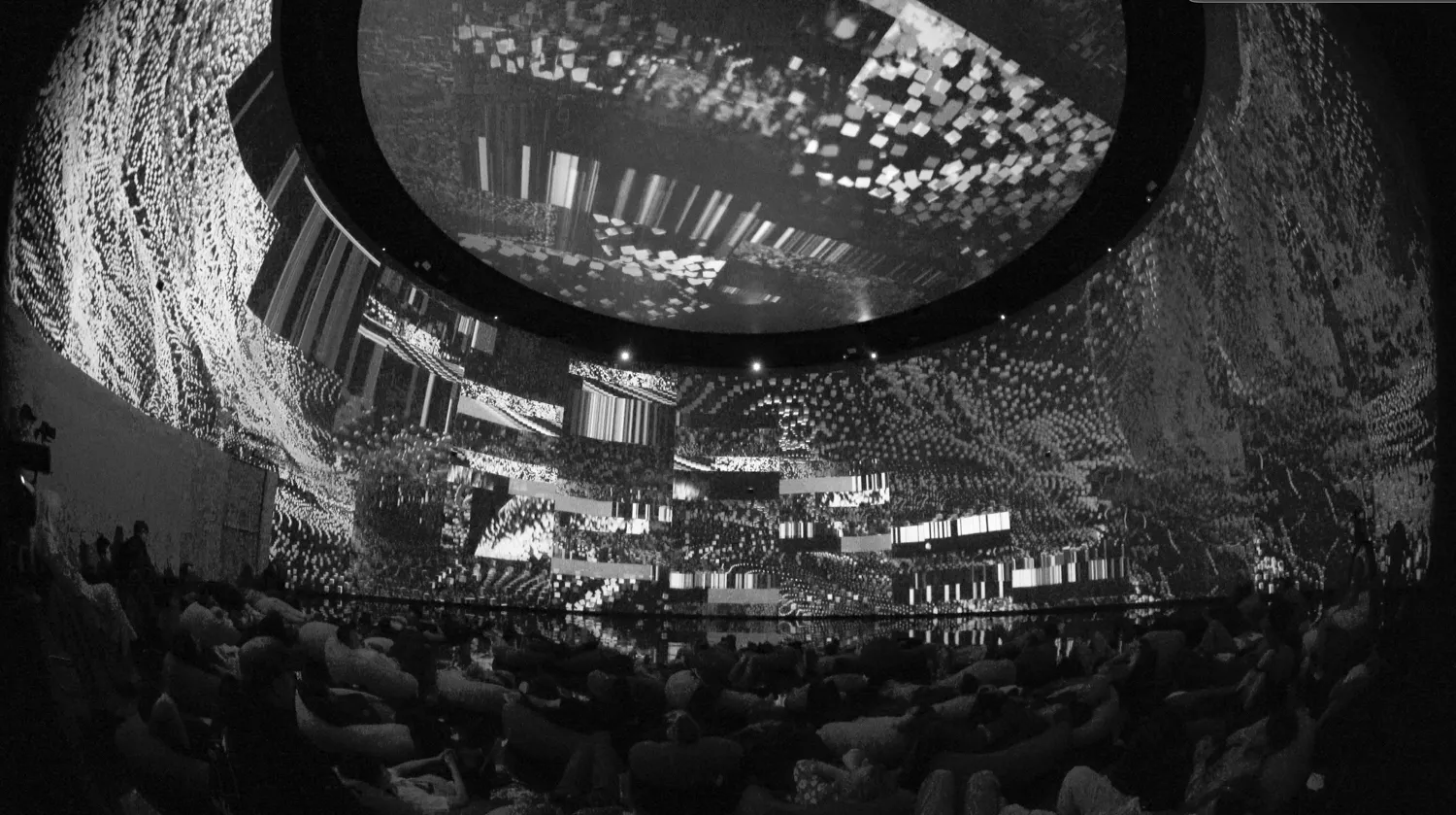 Echoes of Archs, by Structurals, for Mapping Festival, 2024 (installation view 14)