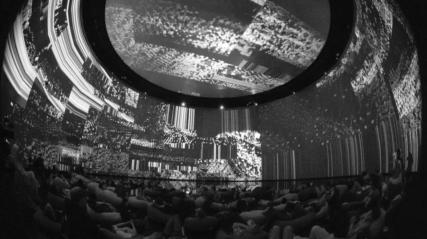 Echoes of Archs, by Structurals, for Mapping Festival, 2024 (installation view 15)