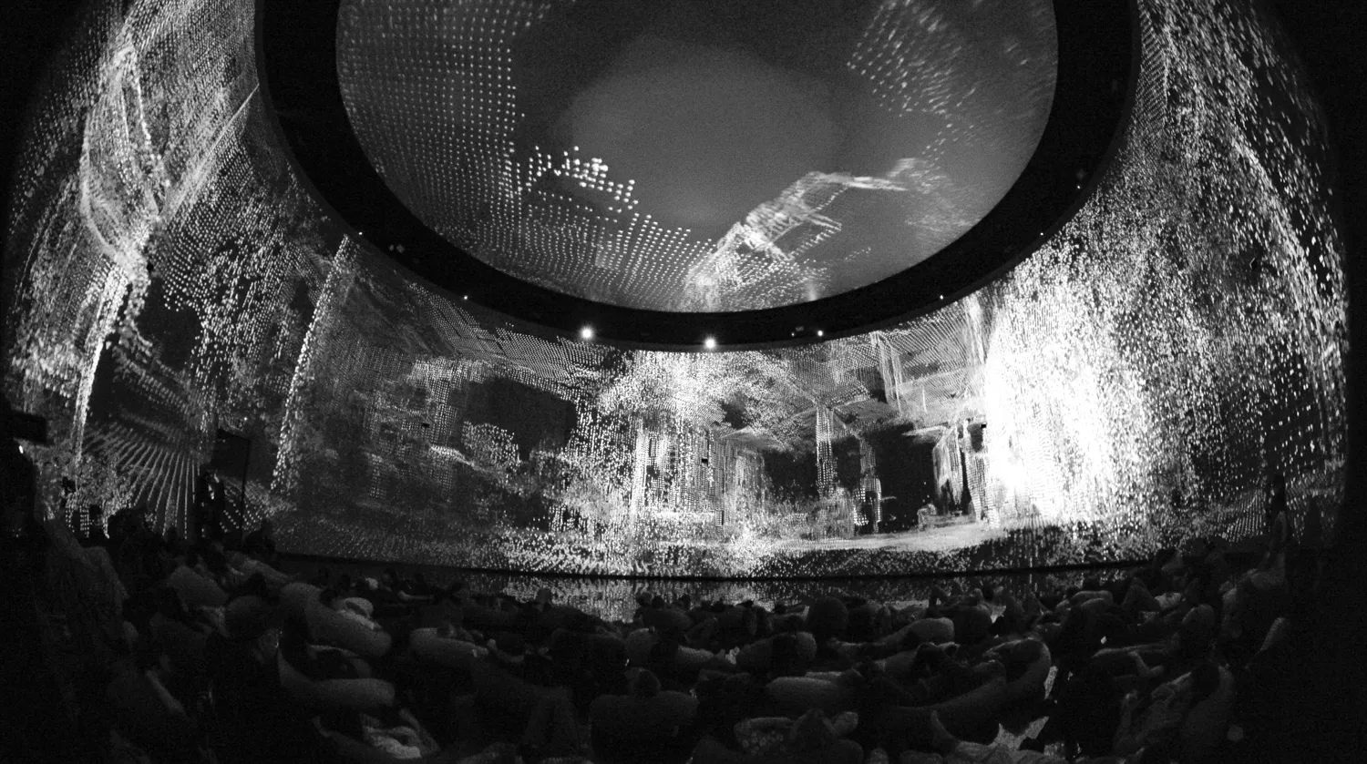 Echoes of Archs, by Structurals, for Mapping Festival, 2024 (installation view 21)