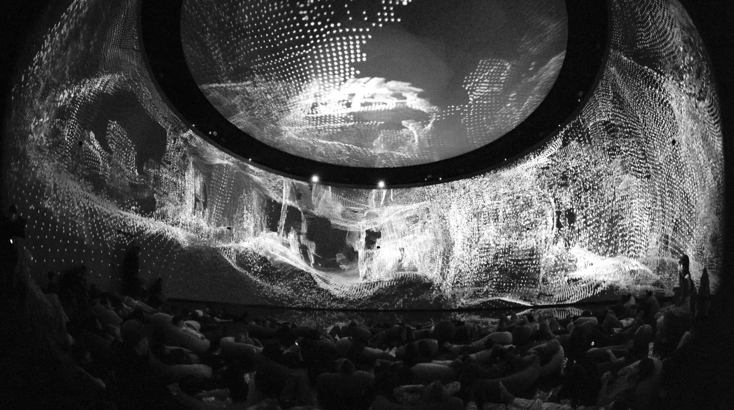 Echoes of Archs, by Structurals, for Mapping Festival, 2024 (installation view 22)