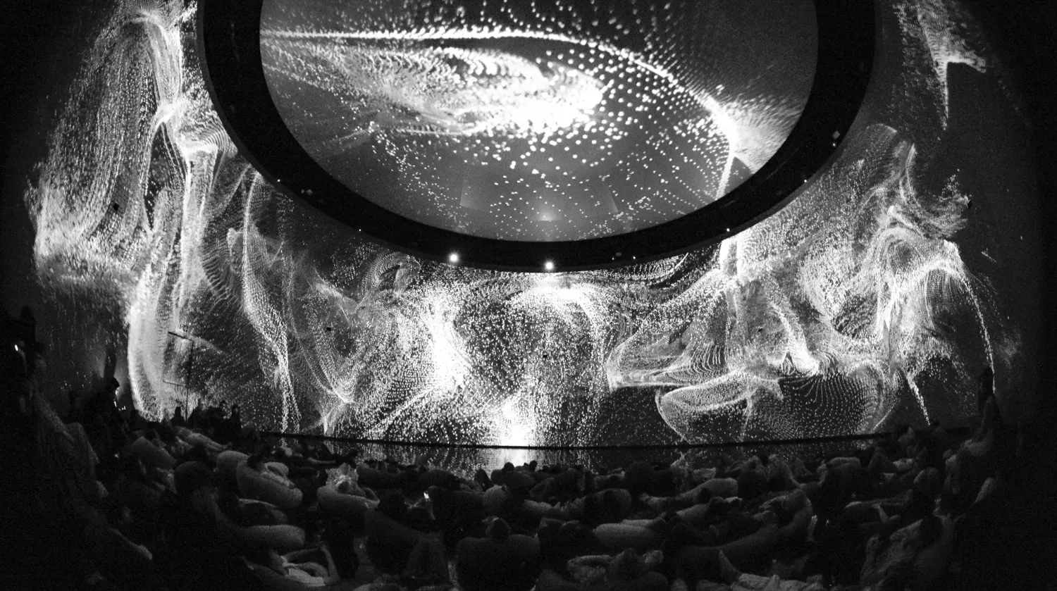 Echoes of Archs, by Structurals, for Mapping Festival, 2024 (installation view 23)