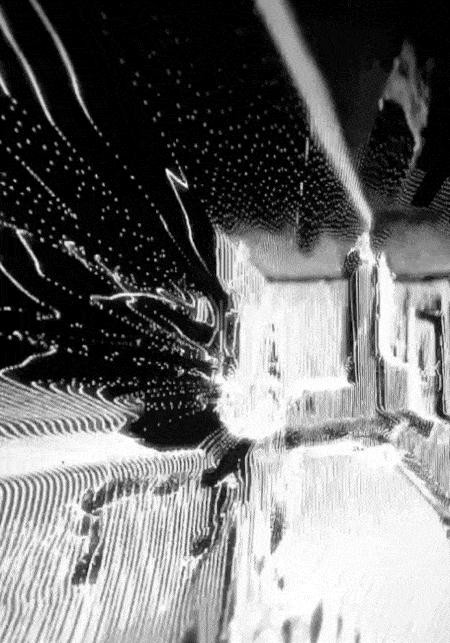 Generative visuals, by Structurals, for Various, 2023 (installation view 17)
