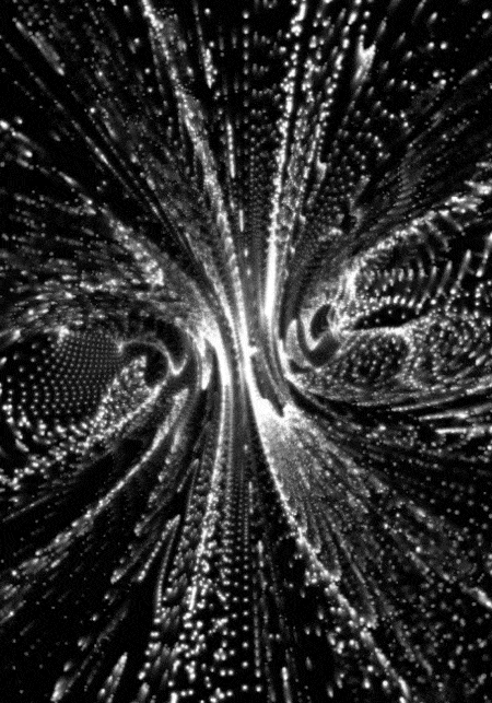 Generative visuals, by Structurals, for Various, 2023 (installation view 20)
