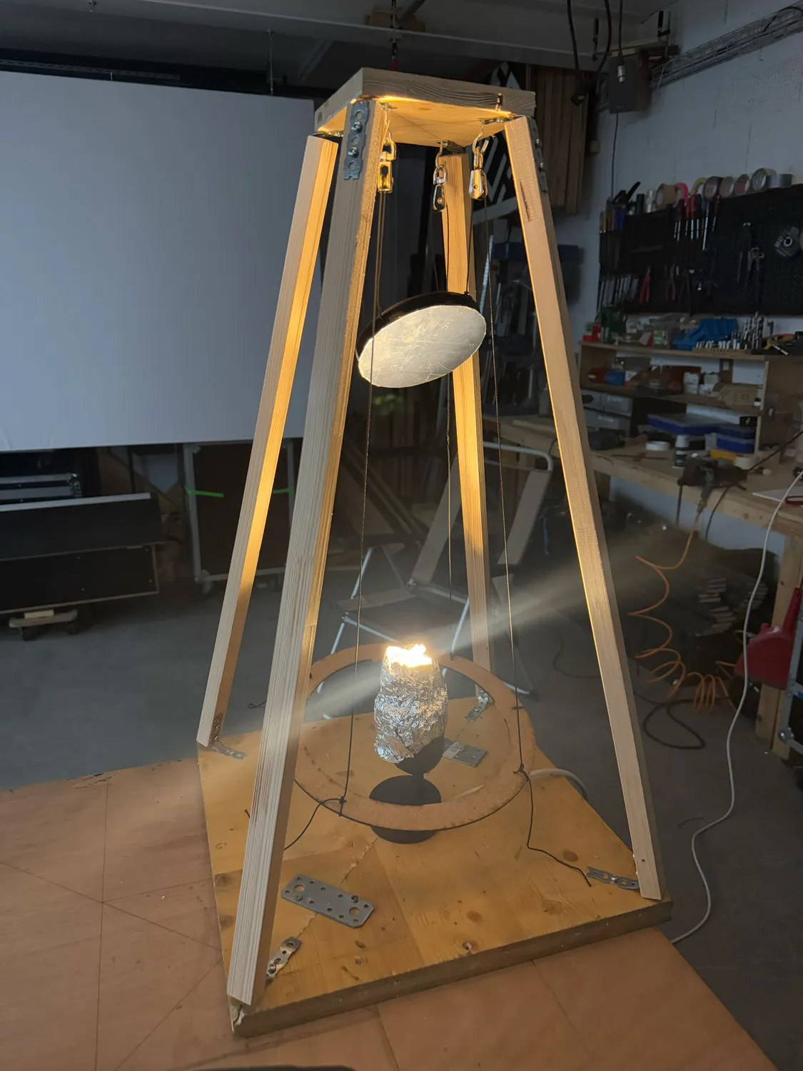 recherche sur le concept de phare - miroir interatif 360