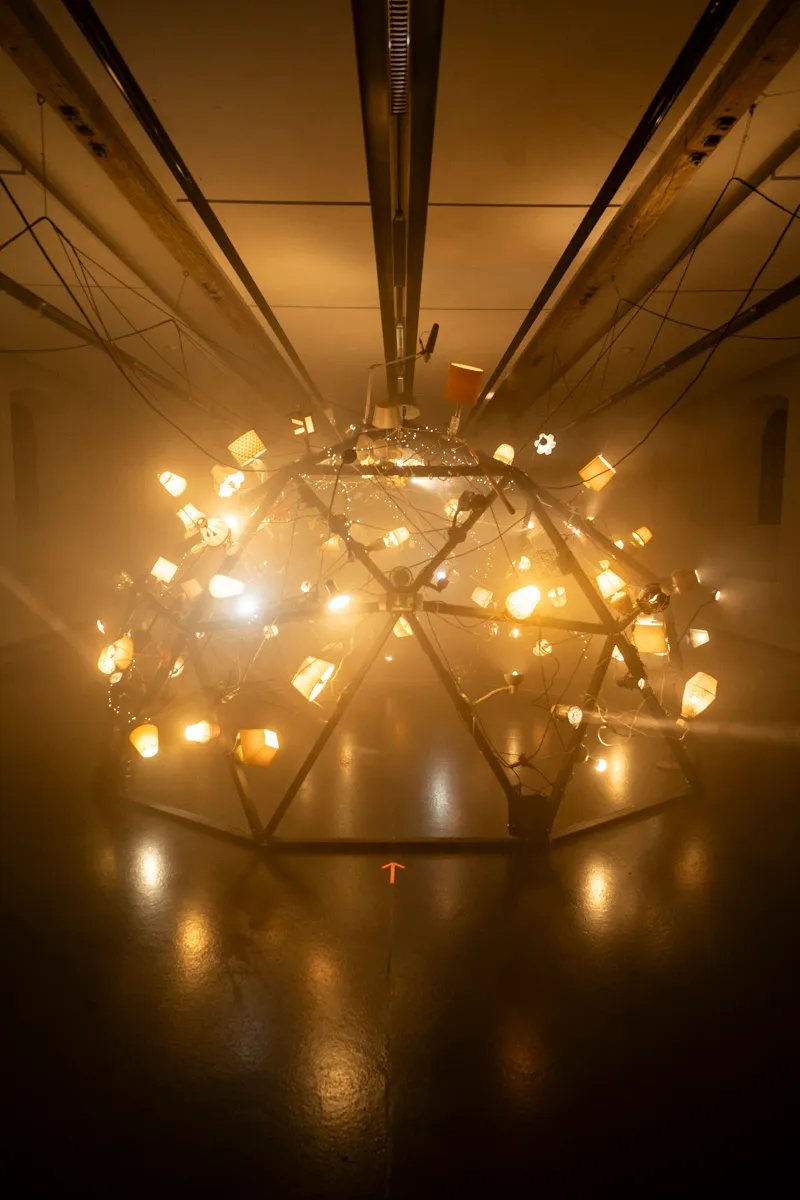 Lightousmonium, by Structurals, for Zeughaus Teufen, 2025 (installation view 8)