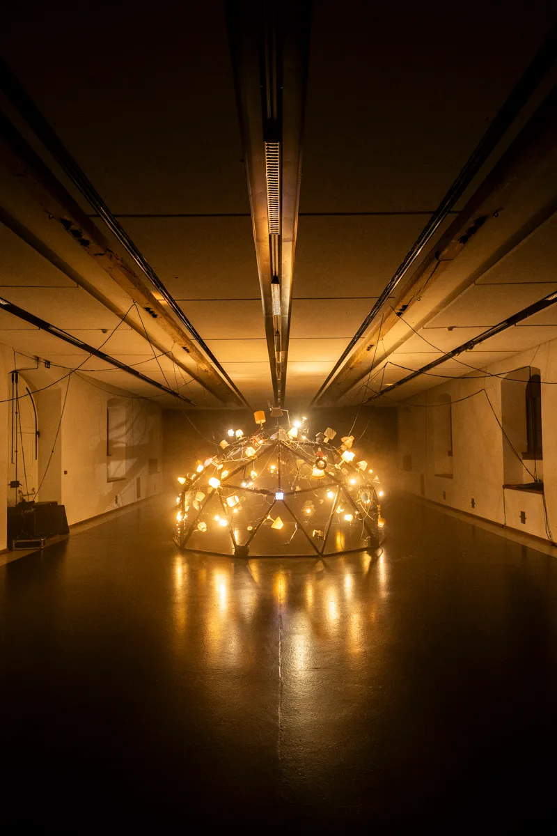 Lightousmonium, by Structurals, for Zeughaus Teufen, 2025 (installation view 11)