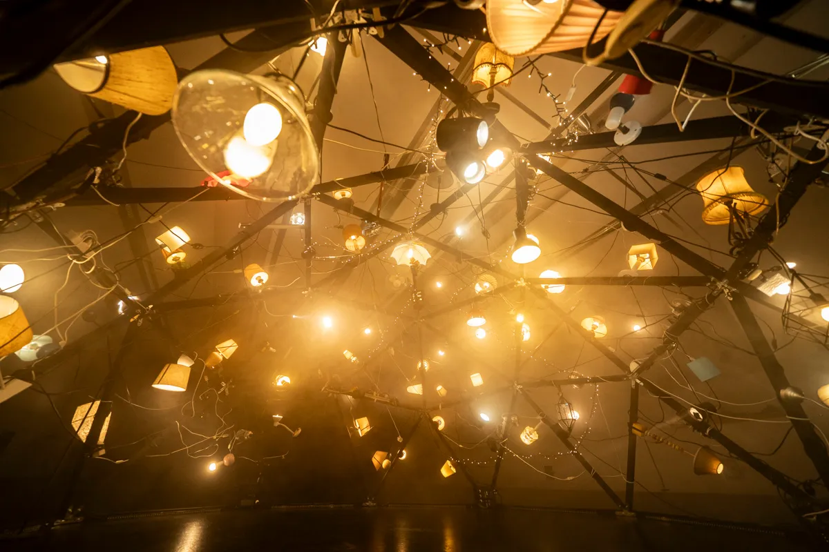 Lightousmonium, by Structurals, for Zeughaus Teufen, 2025 (installation view 12)
