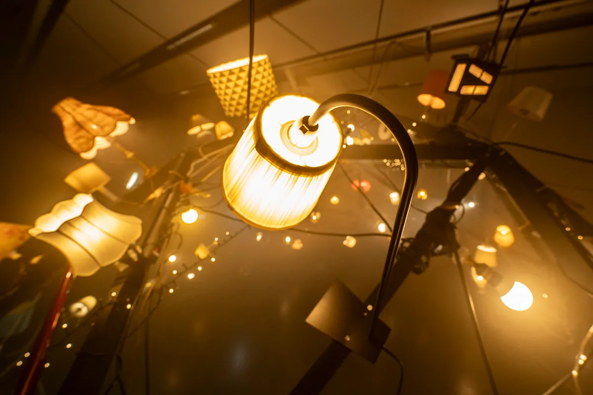 Lightousmonium, by Structurals, for Zeughaus Teufen, 2025 (installation view 14)